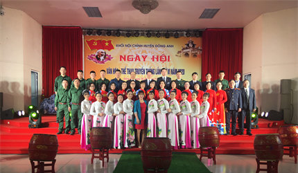 Viện KSND huyện Đông Anh tham gia “Ngày hội Văn hóa - Thể thao truyền...
